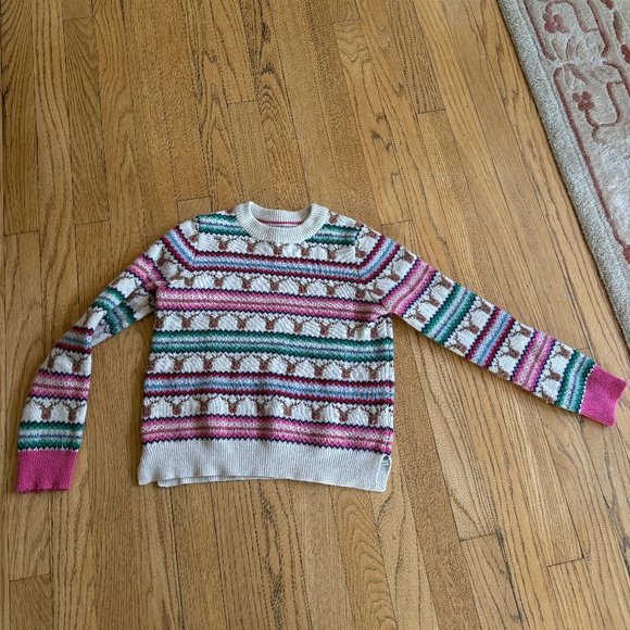 Mini Boden Reindeer Sweater--Size Girls 9-10 - Picture 1 of 2